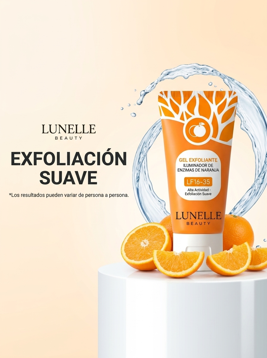 Gel Exfoliante con Enzimas Cítricas