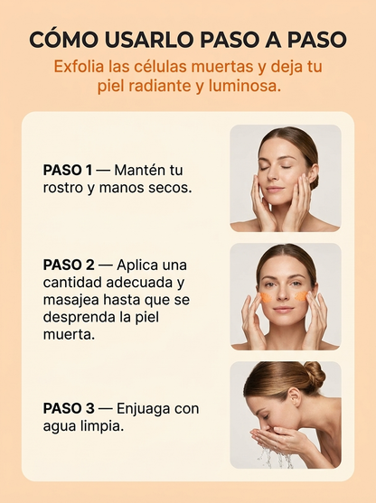 Gel Exfoliante con Enzimas Cítricas