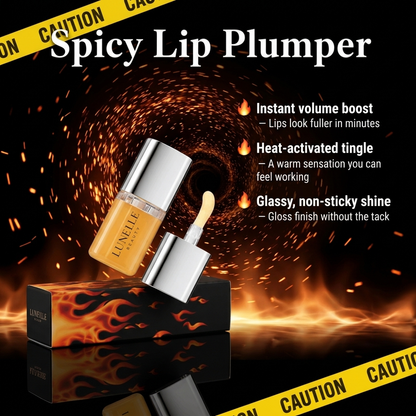 Brillo labial voluminizador picante