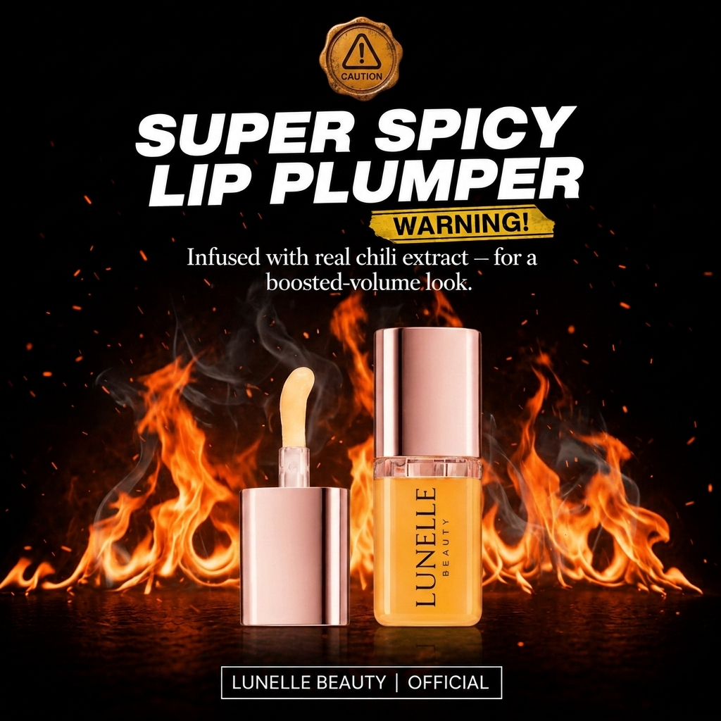 Brillo labial voluminizador picante