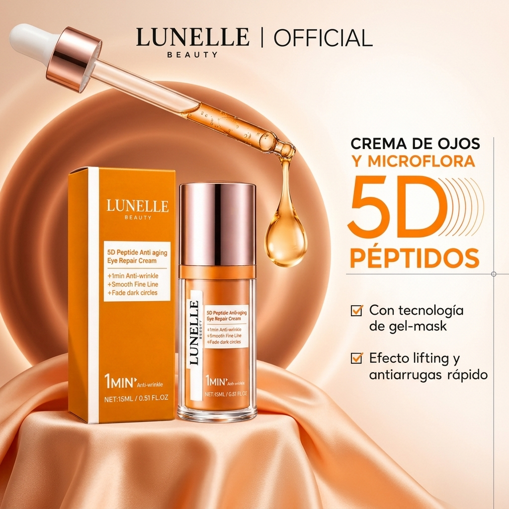 Crema Revitalizante de Ojos con Péptidos 5D