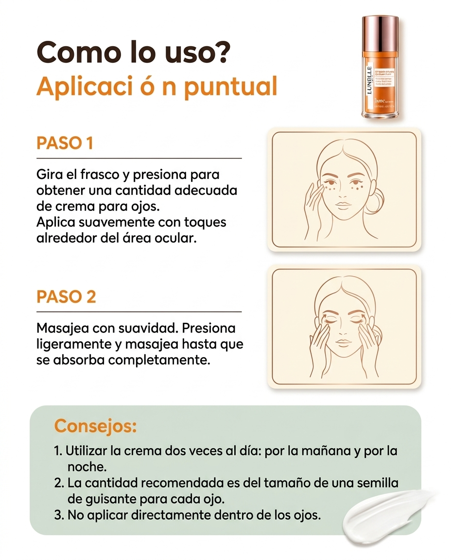 Crema Revitalizante de Ojos con Péptidos 5D
